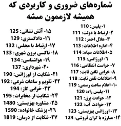 گذاشتم شاید لازمتون شد