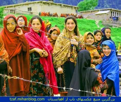 دختران روستایی افغان