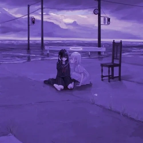 I just want a purple world 🙂💔