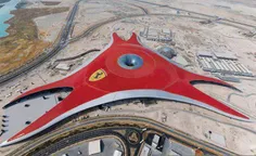 عکس هوایی از کارخانه ی Ferrari
