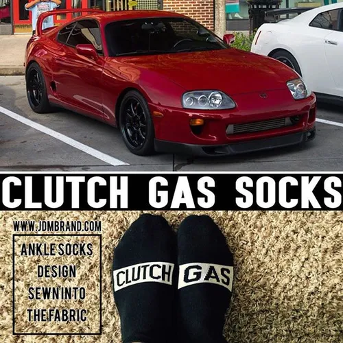New! Clutch Gas Socks. @JDMbrand