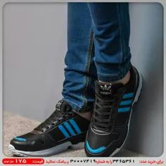 کفش ورزشی مشکی آبی مردانه مدل Farkhan