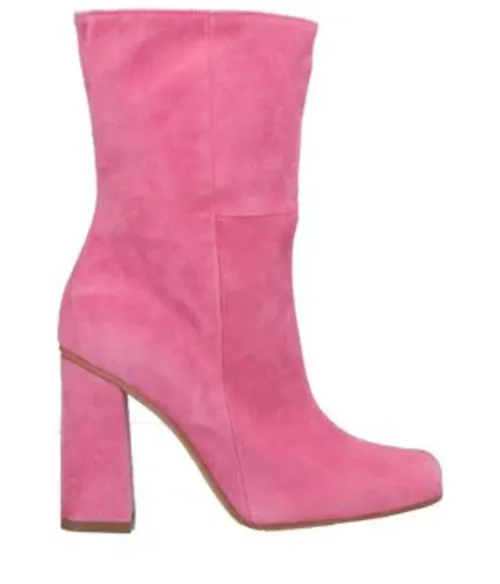 pink women's Ankle Boot