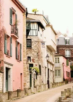 Street in Montmartre, Paris