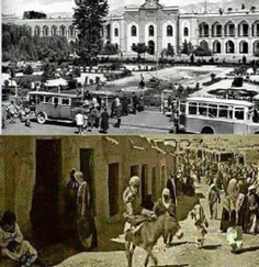 مرکز شهر تهران و ریاض،در یک زمان!!!! سال 1938 