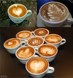 #خلاقیت در#طراحی قهوه