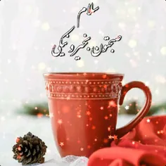 #سلام_صبحتون_بخـیرونیکی ☕ 