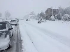 ⬅ ️ بسته شدن جاده گیلان — لیلستان به دلیل بارش برف