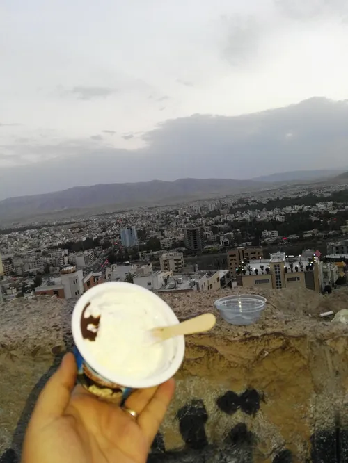 منو بستنی بام شیراز