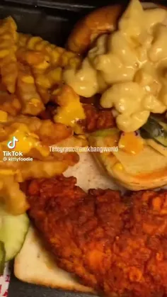 خوردن فست فود🍔🍗🍕