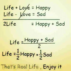 معادله زندگی!