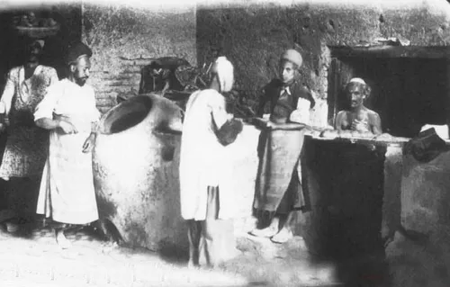 نانوایی در زمان قاجار ایران قدیم