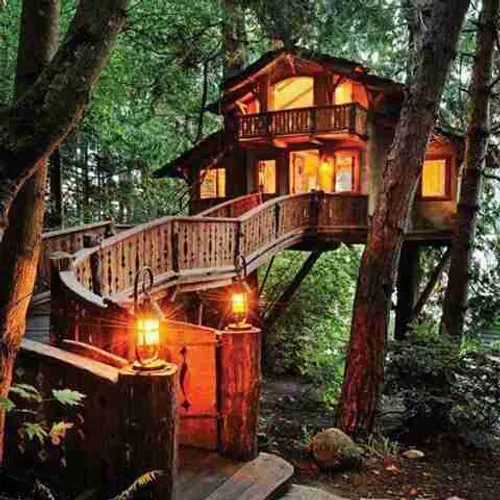 اگه دوست داری یه شب تو این کلبه زیبا بمونی,لایک کن.:-)
