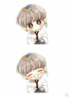 cute❤ 😍 😜  #Bts  #V #Fan_art