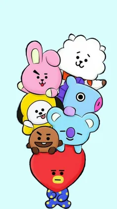 کـاراکتر های بی تی اس🧸✨BT21