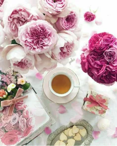 #سلام_صبح_زیباتون_بخیر ☕ 😊 🌸 🍃