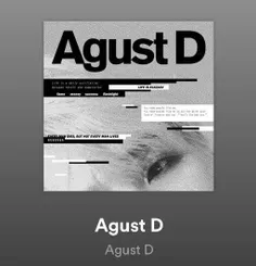 تایتل ترک Agust D و Intro: DT sugA (Feat. DJ Friz) الان ب
