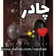 من چادر و حجاب را دوست دارم