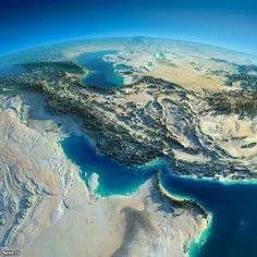 زیباترین عکس ناسا از ایران اسلامی