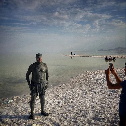 As the Urmia Lake has almost dried out, But water, salt a