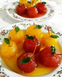 #مربا_سیب_درسته_یونانی 🍎  😋 