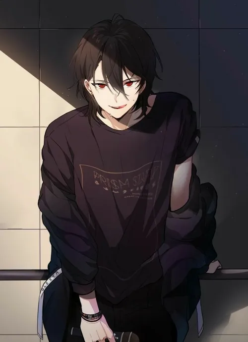 anime wallpaper profile boy dark جذاب خفن