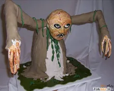 ترسناکترین کیک تولد !