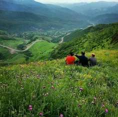 نمایی از یک روستا در منطقه #آستارا / واقعا باید سرتاسر ای