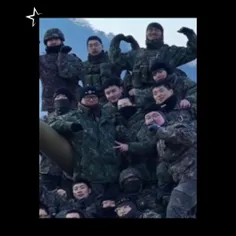 تصاویر منتشر شده از جیمین و جونگکوک در ارتش 