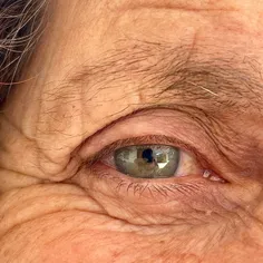 ولی چشم های مادربزرگم یکی از قشنگ تریناست :)👁