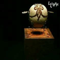 #تخم_مرغ_زینتی «فابرژه» (Fabergé egg) یکی از معدود تخم مر