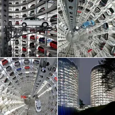 پارکینگ طبقاتی حیرت انگیز فولکس واگن آلمان!