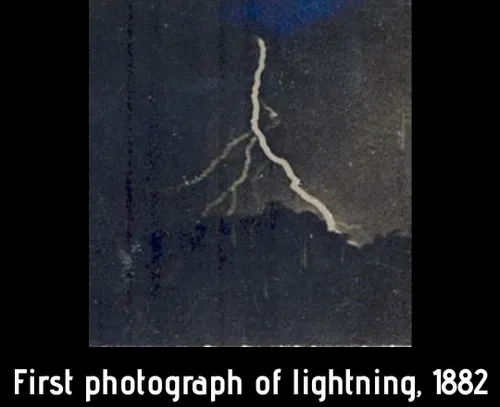 خلاقیت هنر عکاسی اولین عکس رعد برق