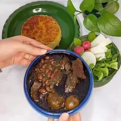 خورشت قورمه سبزی تا اخر ببینید 😍