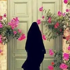 یک زن با #حجاب :