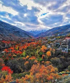 نمایی زیبا از طرقبه مشهد 