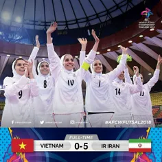 تیم فوتسال بانوان ایران به فینال آسیا رسید 👏 