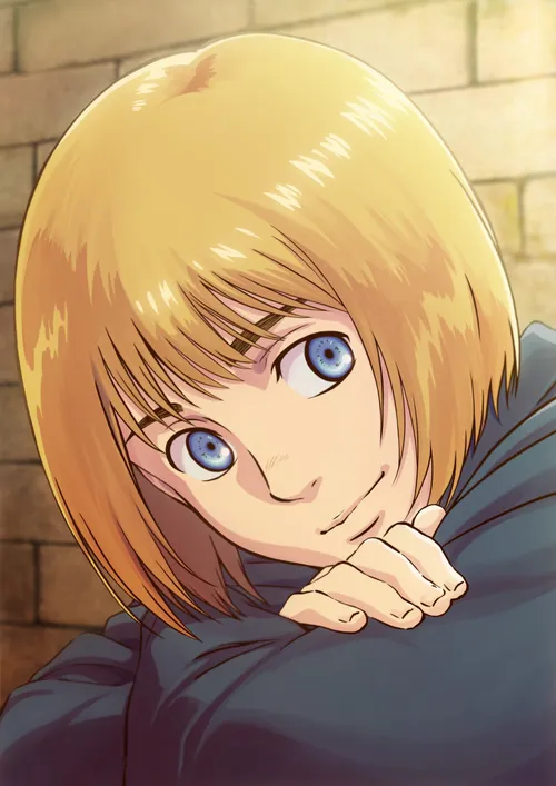 アルミン😊 🍃 armin arlert🌊 💙 snk original art💥 attack on titan