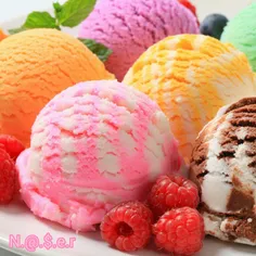 بستنی ميوه ای ...