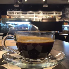 Some fine #Caffé #Americano at the #Chaar #café, #Charsoo