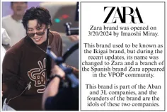 About ZARA brand.