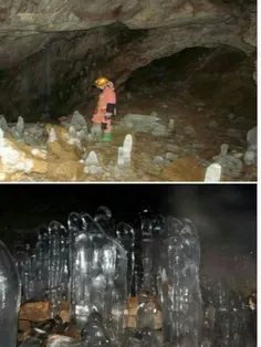 غار یخ مراد یکی از منحصر به فرد ترین غارهای ایران می باشد