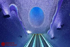 تصاویری از جذابترین و جالب ترین ایستگاه های #مترو در دنیا