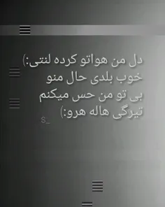 نشنیدی هرچی صدات کردم🙂 