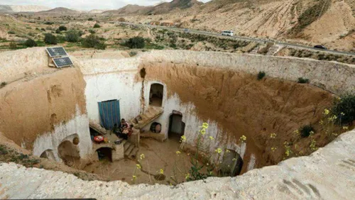 آخرین ساکنان خانه های زیرزمینی در تونس