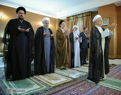 ‍ روحانی با انتشار این عکس در صفحه اینستاگرام خود نوشت: