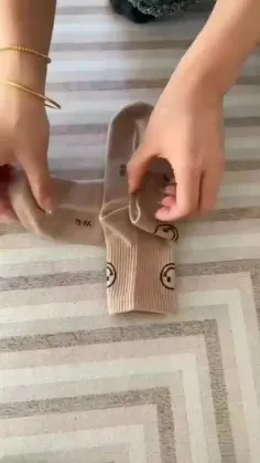 تا کردن جوراب