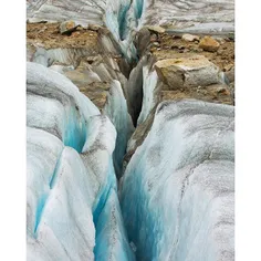 The lower #RuthGlacier, #DenaliNationalPark, Alaska.  One