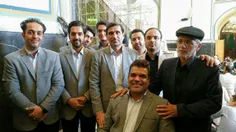 🕊 گروه تواشیح سیرت النبی مشهد در کنار پدرشهید حسنی کارگر 