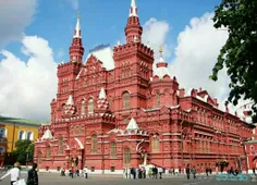 موزه تاریخ روسیه که در میدان سرخ مسکو